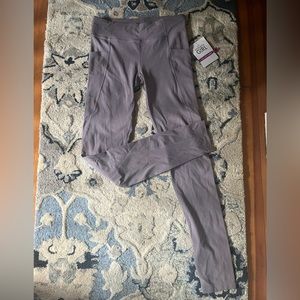 athleta girl lilac/purple leggings. sz girls 16